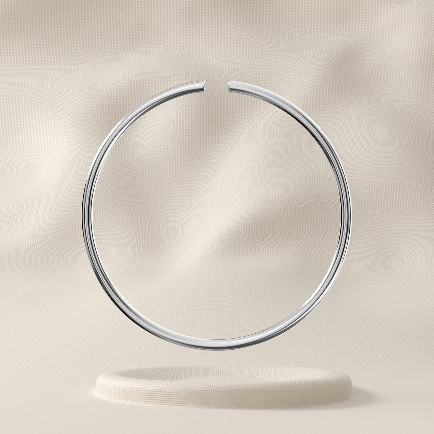 Orchid - Sterling Silver Seamless Nose Ring