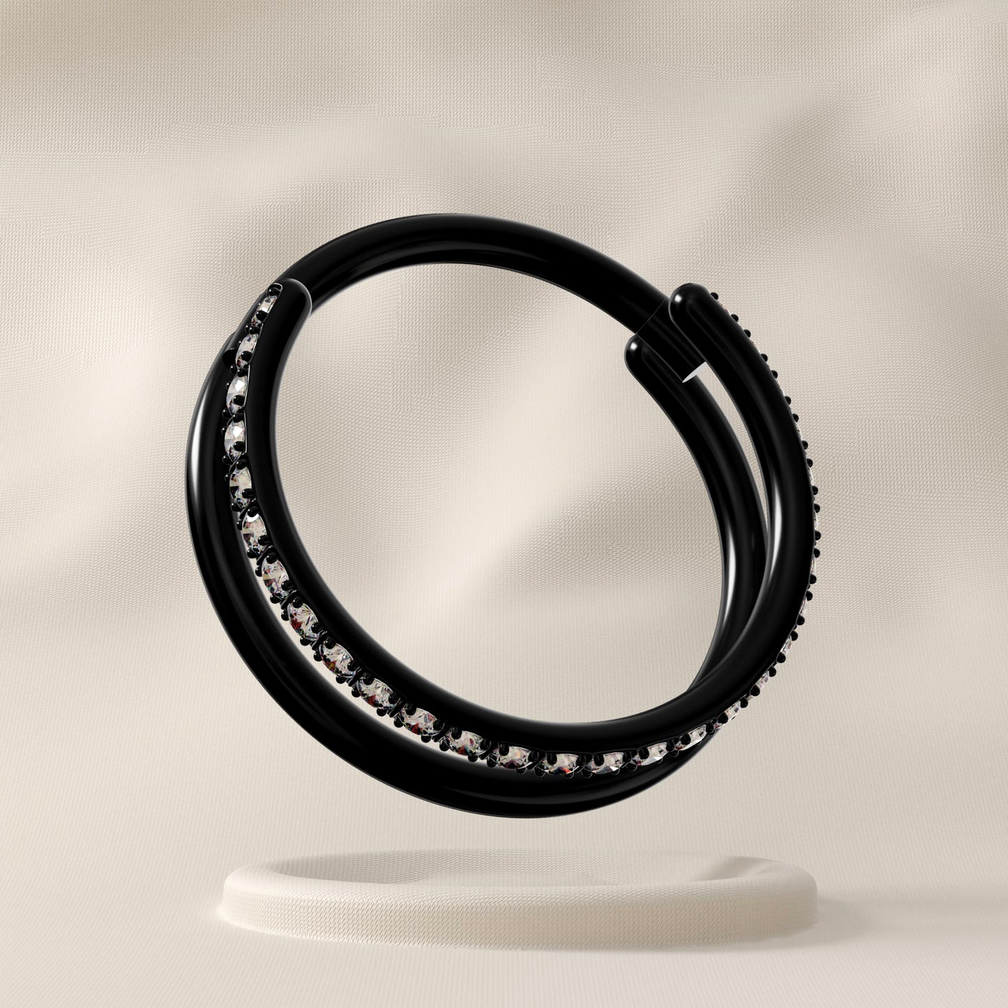Alpine - Surgical Steel Double Stacked Hoop