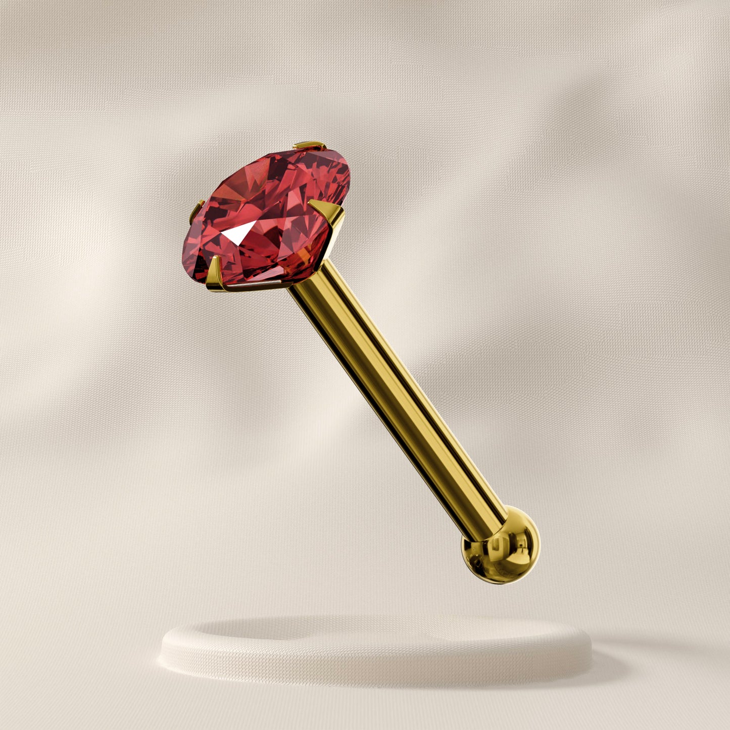 Periwinkle - 9K Gold Nose Stud