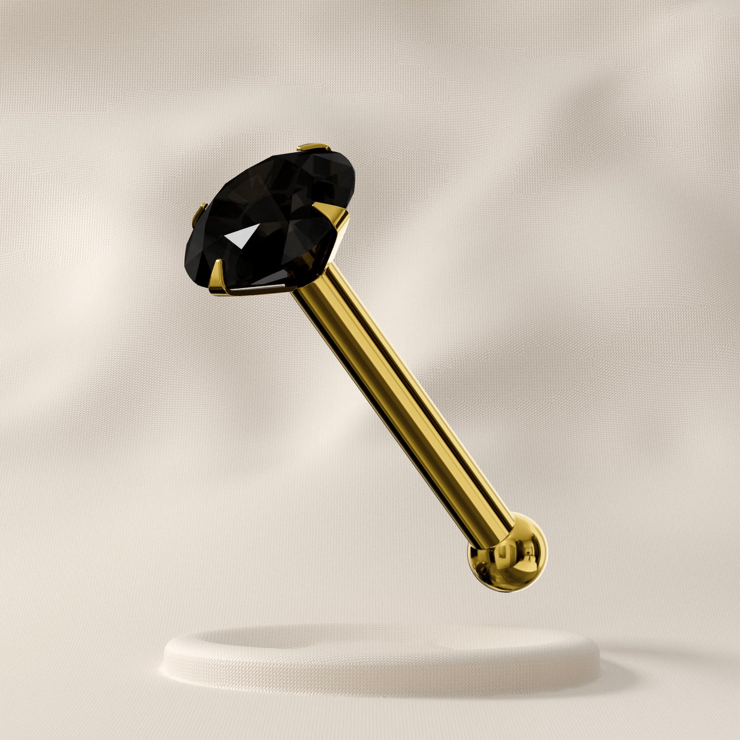 Periwinkle - 9K Gold Nose Stud