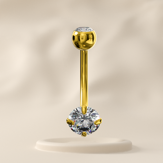Sweet Pea - 9K Gold Belly Ring