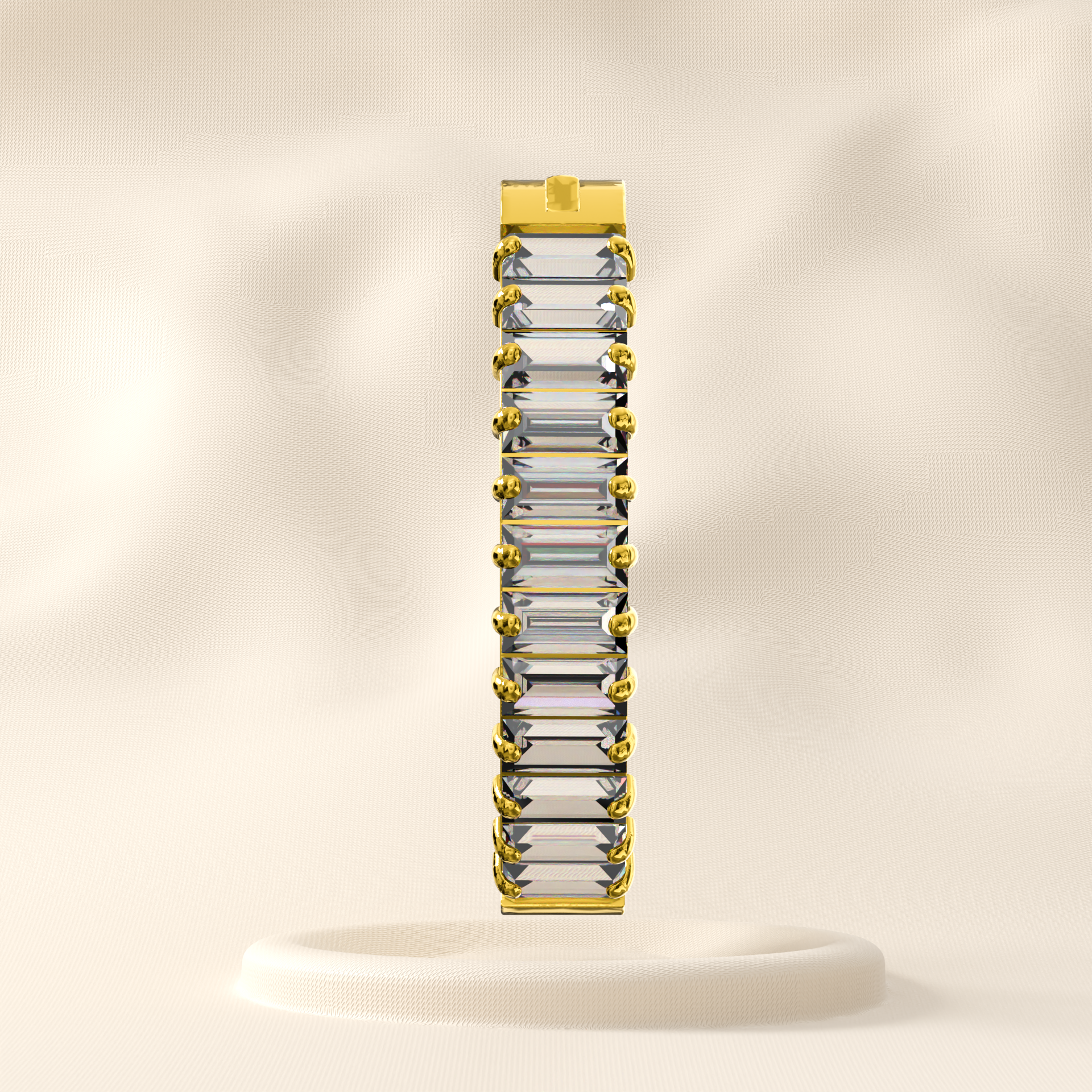 Petal - Titanium Curved Belly Ring