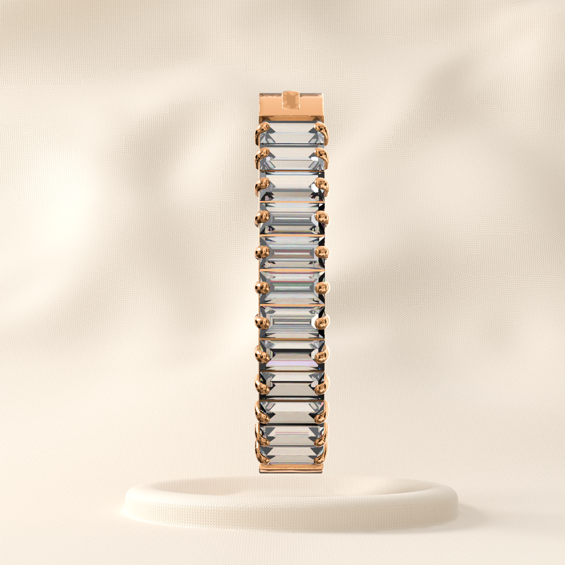 Petal - Titanium Curved Belly Ring