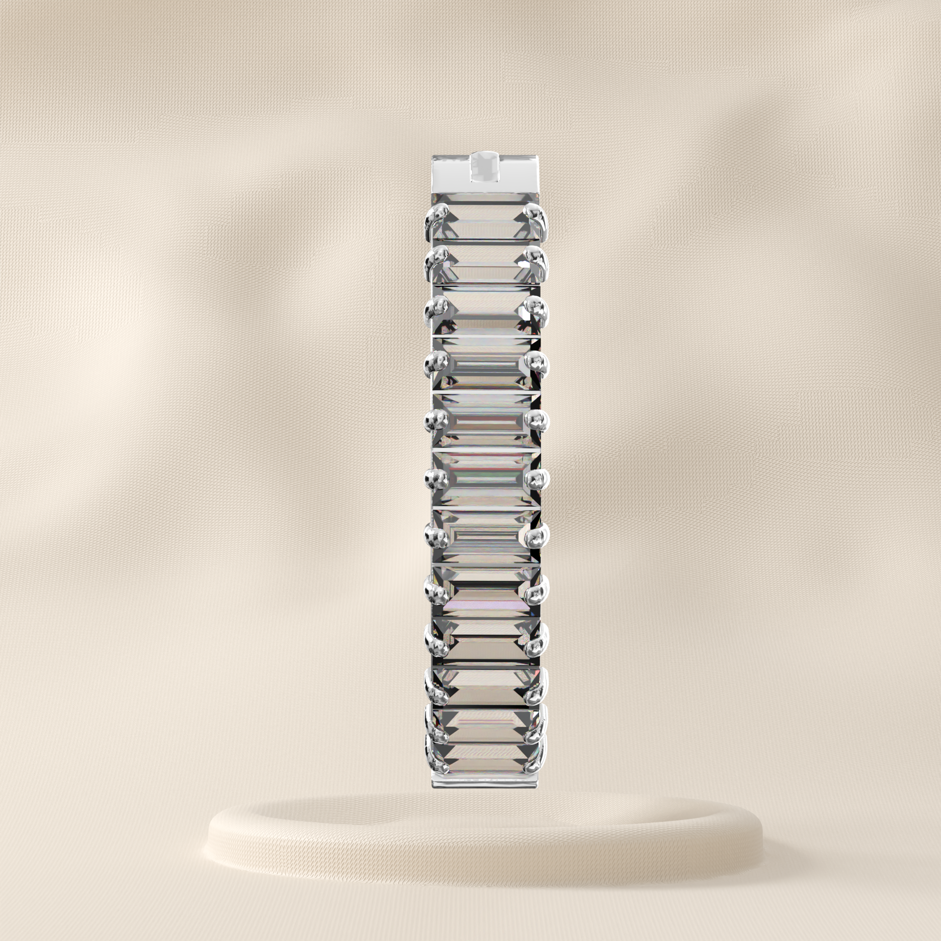 Petal - Titanium Curved Belly Ring